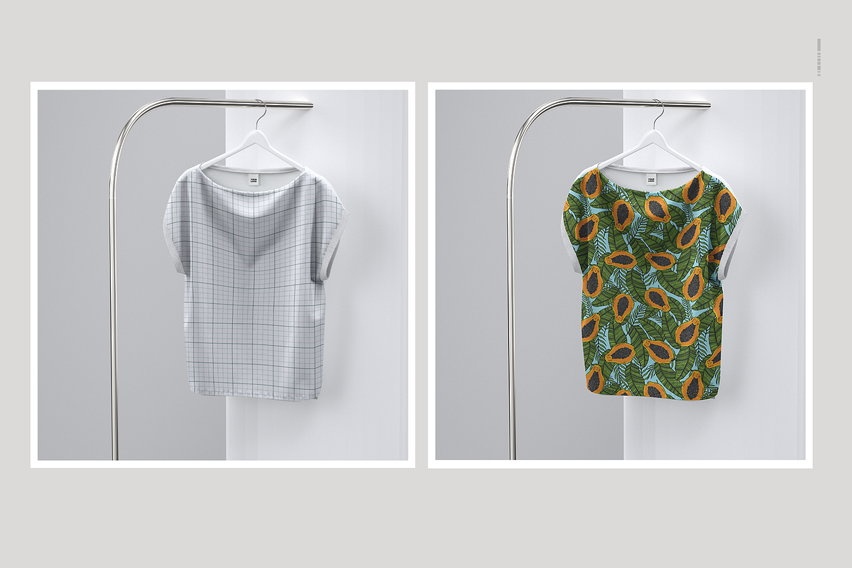 Fashion women's top mockup., a Shirt Mockup by Irena Matiash shop (Photo 2 of 5)