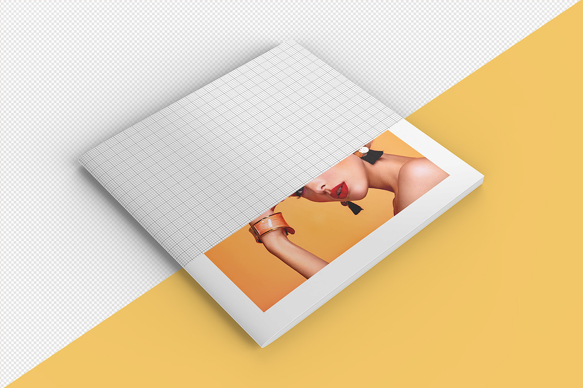 Square Catalog / Magazine Mockup, a Books & Magazine Mockup by Illusiongraphic (Photo 13 of 22)