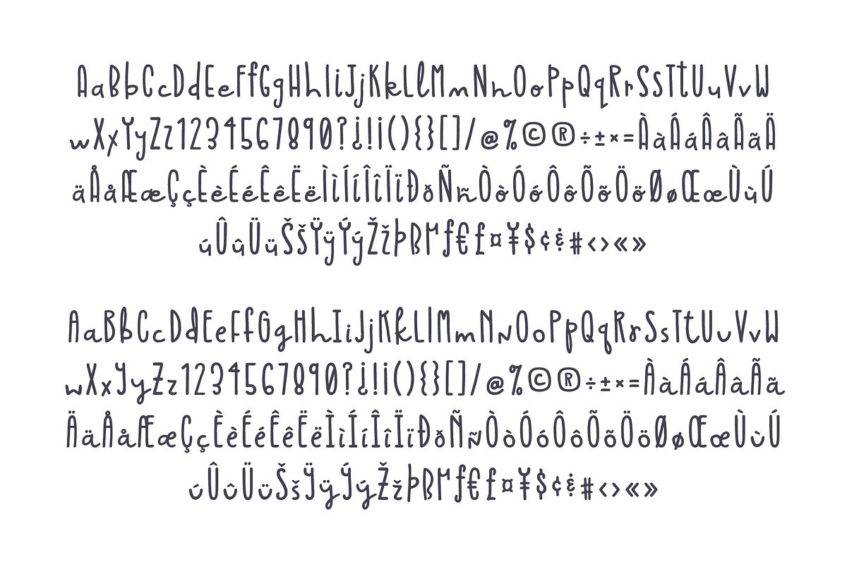 Barb & Cally Font, a Sans Serif Font by Denise Chandler (Photo 8 of 8)