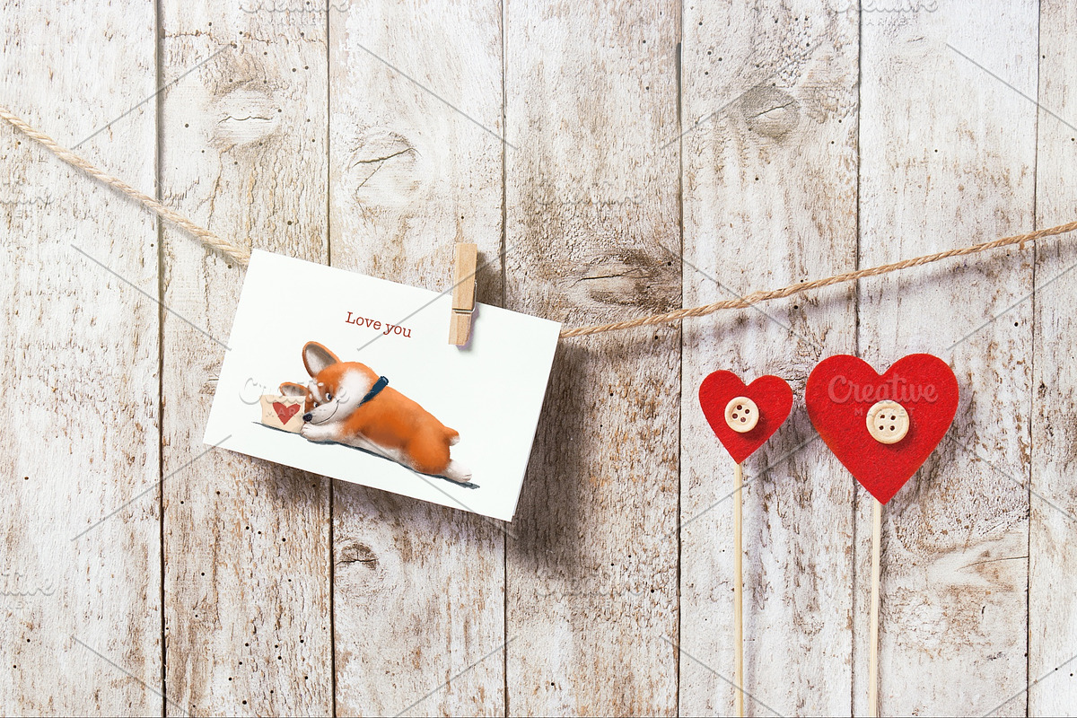 Corgi. Cute Dog, an Animal Illustration by sheincar (Photo 4 of 5)