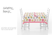 Tablecloth & Table Runner Mockups, a Household Mockup by mock-ups (Thumbnail 7 of 21)
