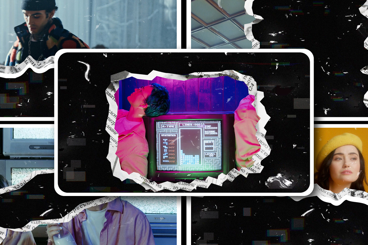 Paper Transition After Effect, a Social Media Template by Loin Studio (Photo 1 of 3)