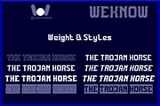 The Trojan Horse font, a Serif Font by weknow (Thumbnail 6 of 8)