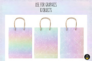 Pastel Rainbow Sparkles, a Texture Graphic by Julie Campbell (Thumbnail 4 of 5)