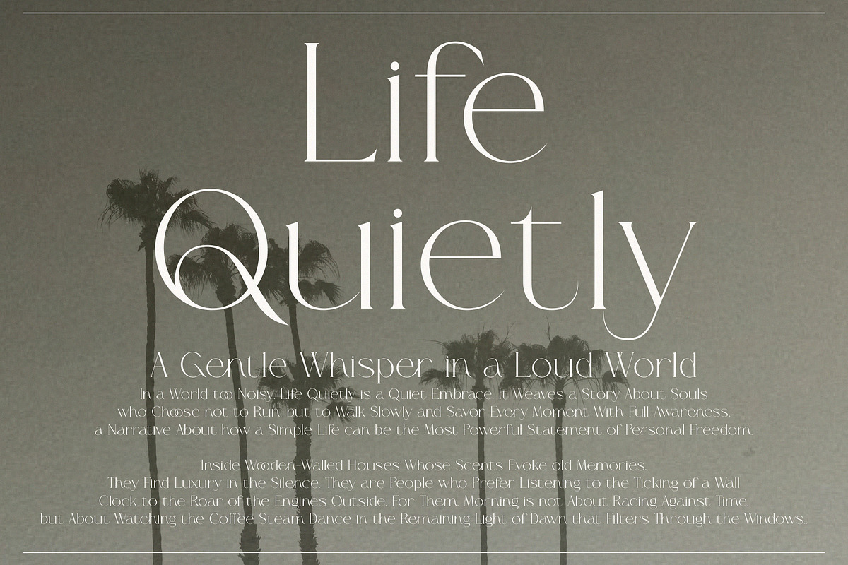 The Genium - Elegant Classic Serif, a Serif Font by GridlineType (Photo 4 of 10)
