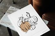 COZY AUTUMN modern posters set, a Seasonal Illustration by Yuliia Lashevska (Thumbnail 9 of 11)