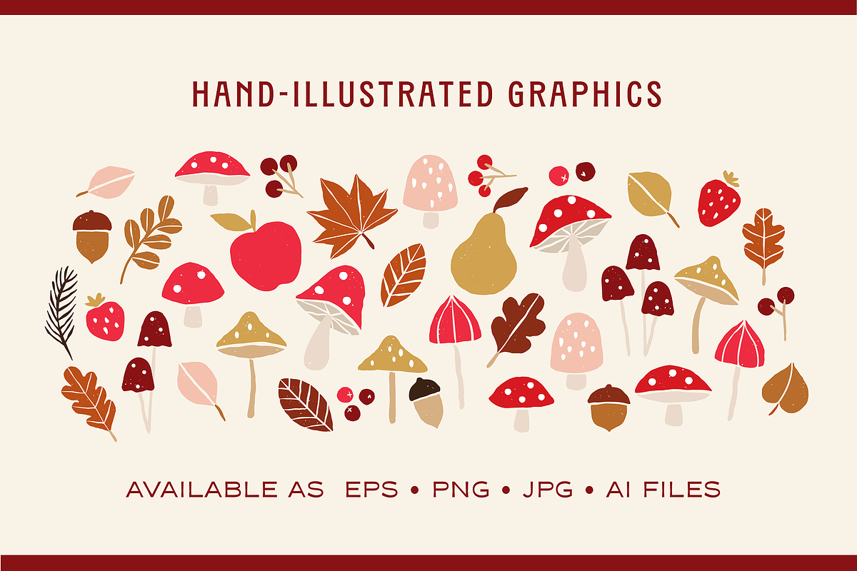 Autumn Forest Illustrations, a Seasonal Illustration by Gross Illustrations (Photo 3 of 7)