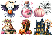 Pastel Goth Halloween clipart, an Illustration by Designworld (Thumbnail 5 of 6)