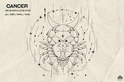 Zodiac signs line art + Procreate, a Decorative Illustration by Skliarova (Thumbnail 7 of 16)