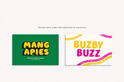 Cloud Bunch - Playful Display Typefa, a Handwritten Font by Four Lines Std. (Thumbnail 11 of 11)