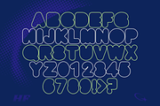 BAQ Rounded 2 Chunky Display Fonts, a Sans Serif Font by HyperFluro (Thumbnail 7 of 7)