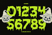 Hellver - Horror Display Font, a Sans Serif Font by Flawless And Co (Thumbnail 7 of 10)
