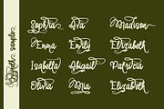 Gwyneth | modern script layered, a Handwritten Font by Barkah (Thumbnail 6 of 8)