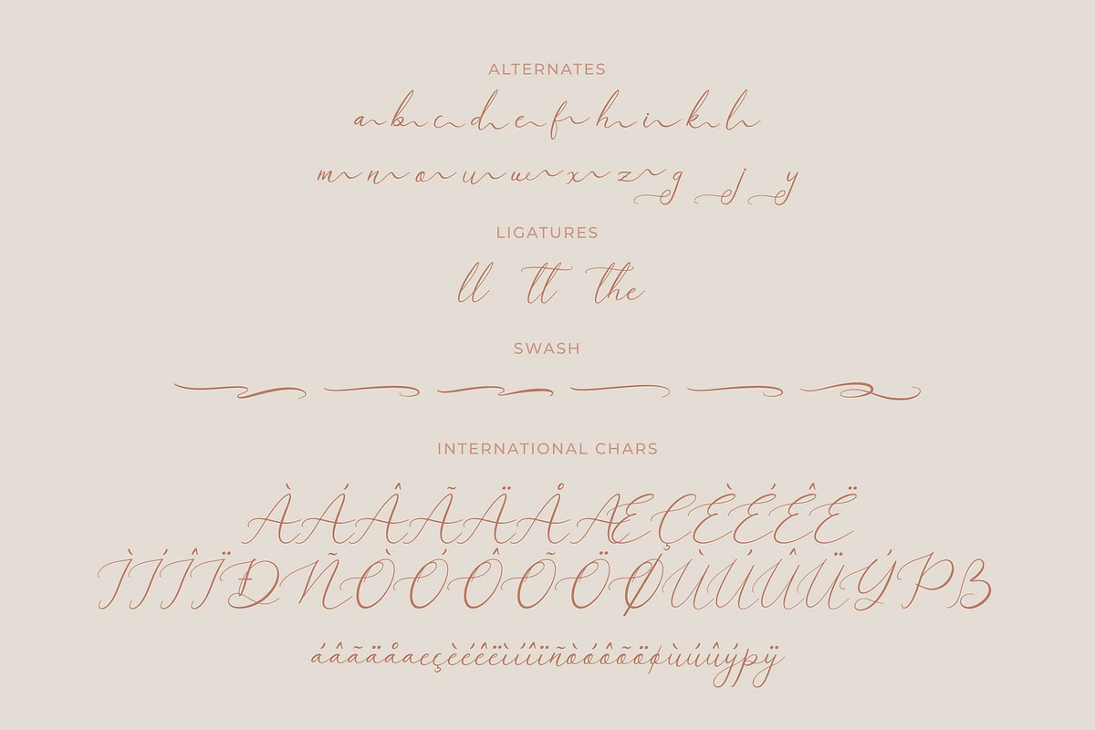 Rovalyon | Handwriting Font, a Script Font by gracetype_studio (Photo 11 of 12)