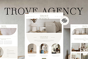 Modern Services Squarespace Template, a Squarespace Template by GoLive Website Templates (Thumbnail 1 of 12)