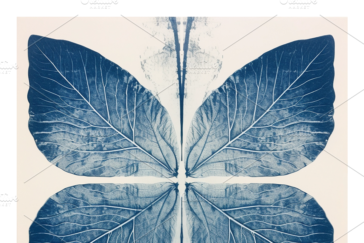 Cybo Collection · Cyanotype Botanics, a Texture Illustration by milatovar (Photo 17 of 19)