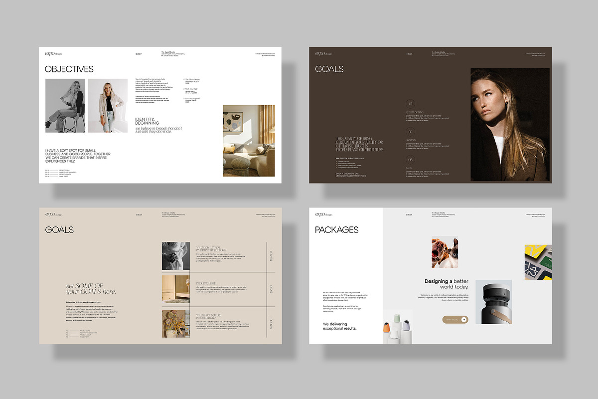 Expo | Brand Proposal, a Presentation Template by creathrivestudio (Photo 5 of 12)
