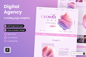 NexaG - Digital Agency Landing Page