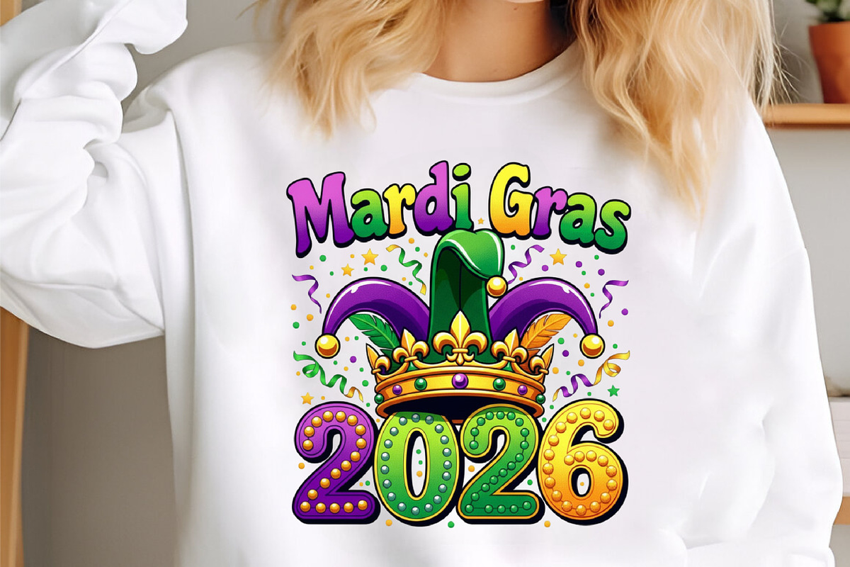 Happy Mardi Gras 2026 Png, an Illustration by designcity5 (Photo 1 of 9)