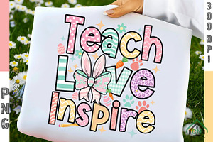 Easter Teacher Png, Happy Easter Png, an Illustration by Craft Nest