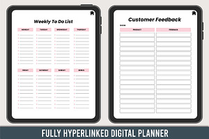 2024 Small Business Digital Planner