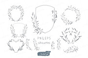 Rustic Wedding design elements, an Object Graphic by JuDesign (Thumbnail 3 of 5)