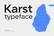 Karst Font Family, a Sans Serif Font by Type Forward (Thumbnail 1 of 8)