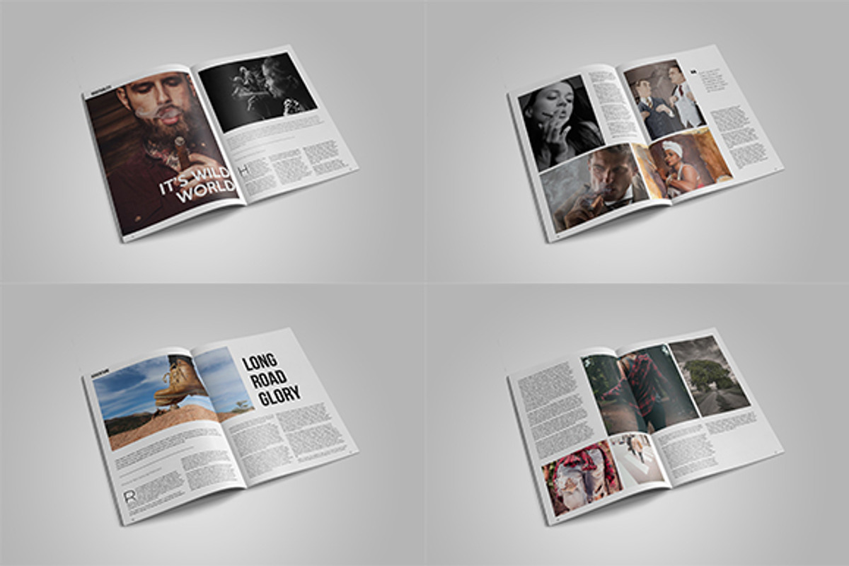Cultura Magazine Template, a Magazine Template by Bookrak Graphic Design (Photo 5 of 9)