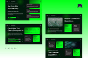 Space Technology Company Profile, a Presentation Template by Claymoon Lab (Thumbnail 4 of 7)