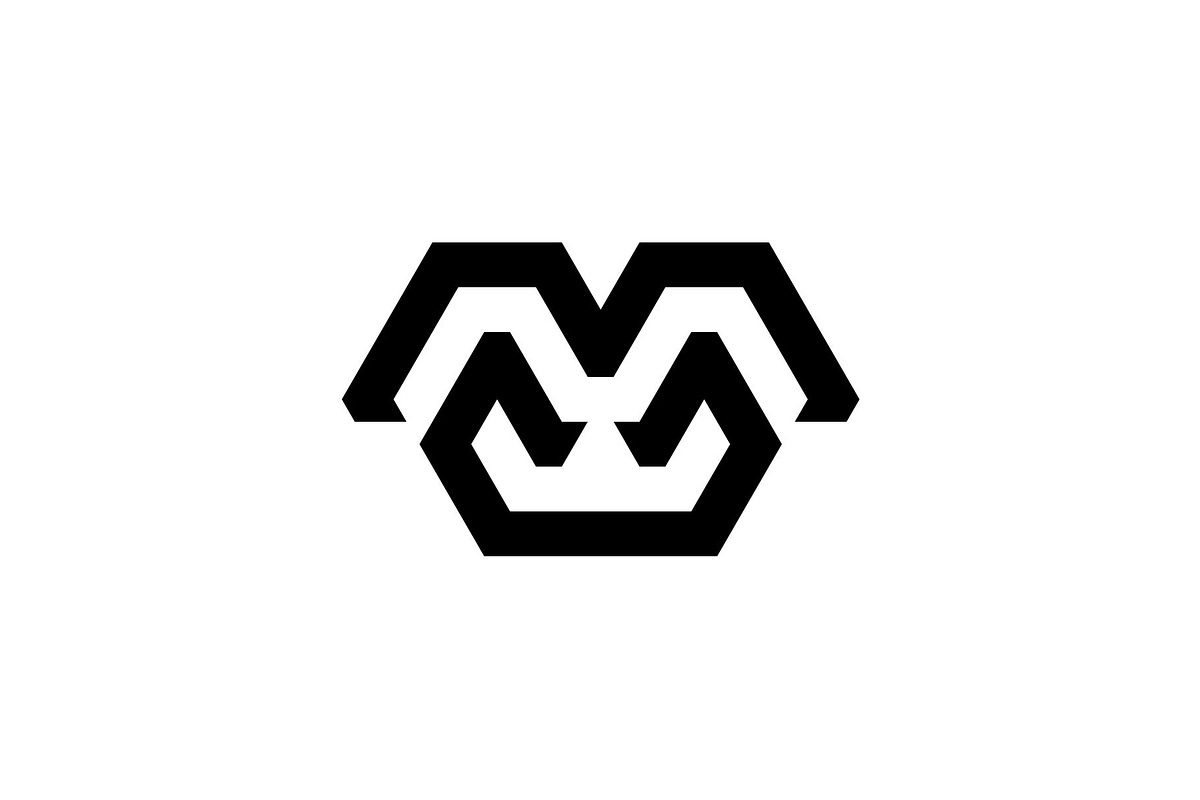 Premium Monogram Logo MM, a Branding & Logo Template by Chroma Desain
