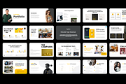 Creative Portfolio Resume Powerpoint, a Presentation Template by Hammad Arif (Thumbnail 2 of 3)