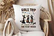 Halloween Fall Witch Girls Trip Autu, an Illustration by DreamCafeArt (Thumbnail 6 of 7)