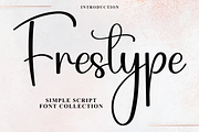 Frestype, a Handwritten Font by FreshTypeINK (Thumbnail 1 of 8)