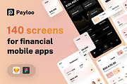 PayLoo UI kit for Finance Mobile App, an App Template by WhiteUI.Store (Thumbnail 1 of 10)