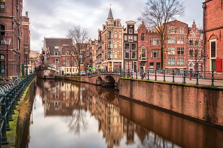 Amsterdam cityscape featuring amsterdam, holland, and netherlands, an Architecture Photo by LorenaCirstea
