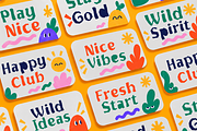 Aspoda Crops – Quirky Sans Font, a Sans Serif Font by RagamKata (Thumbnail 7 of 10)