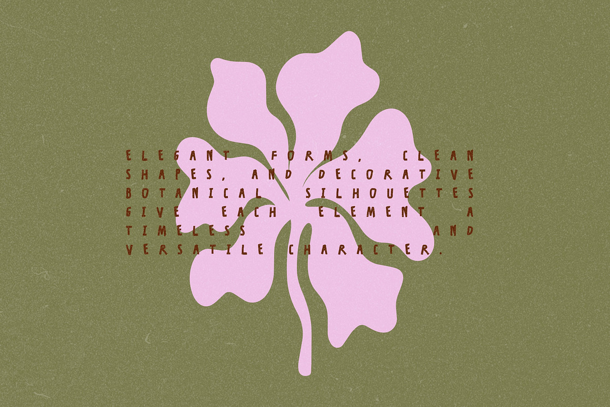 Wildflower Mood: 100 Floral Elements, an Object Illustration by Veyla (Photo 9 of 13)