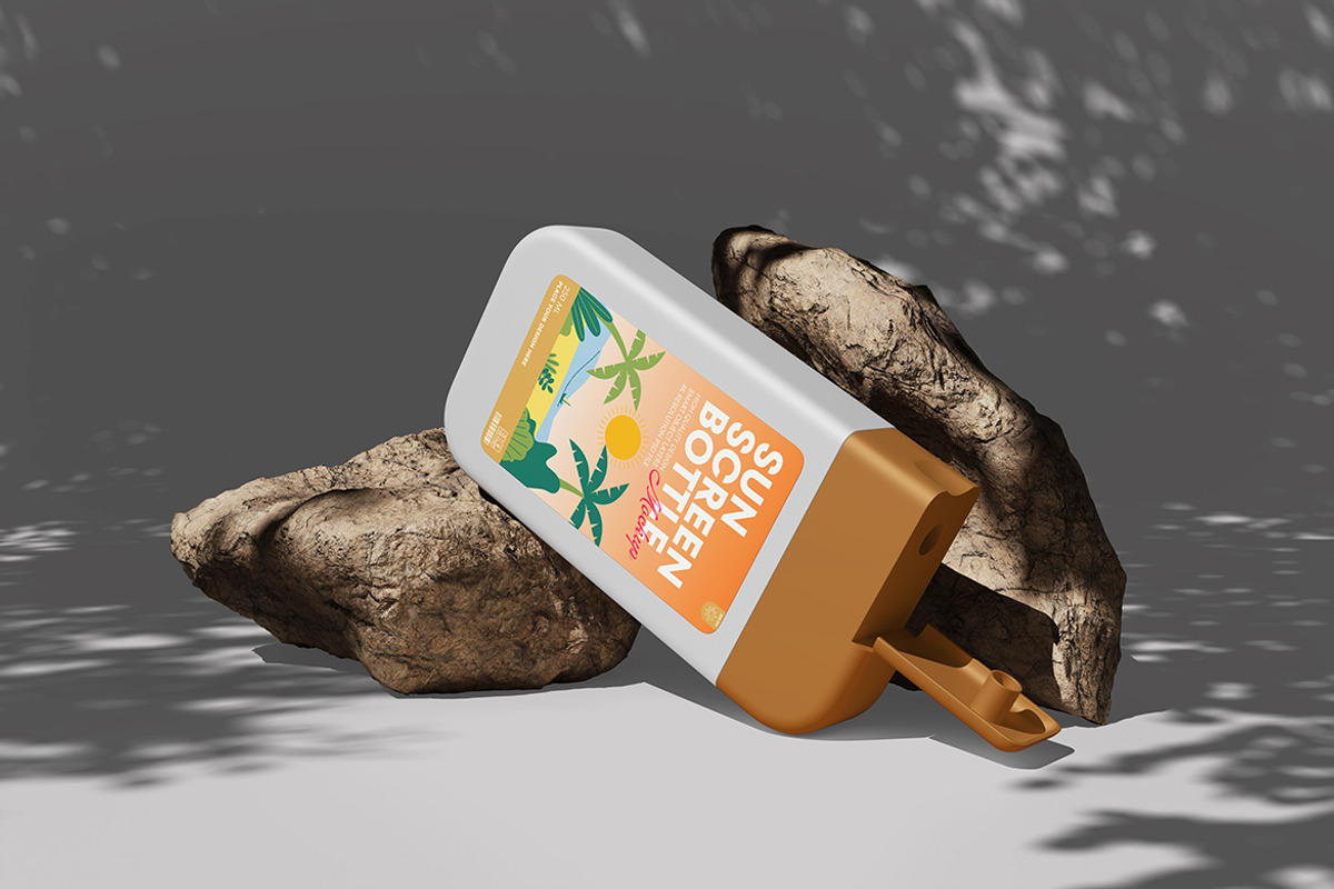 Professional Plastic Bottle Mockup, an Advertising Mockup by bimockup (Photo 6 of 6)