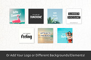 Summer Vibes Edition - Social Media, a Social Media Template by Annemiek van Luinen (Thumbnail 6 of 9)