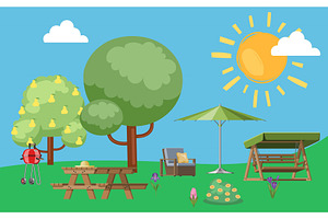 Summer, useful to relax in park