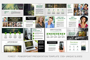 Forest- PowerPoint Template, a Presentation Template by Helga_Design (Thumbnail 2 of 11)