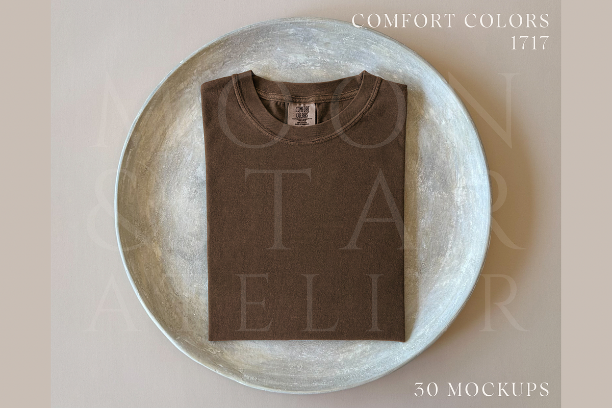 Comfort Colors 1717 Bundle, a Shirt Mockup by Moon and Star Atelier (Photo 4 of 6)