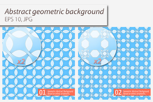 11 Abstract Geometric Backgrounds preview 4