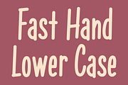 Fast Hand - Hand Lettered Fonts, a Script Font by GG Design (Thumbnail 2 of 12)