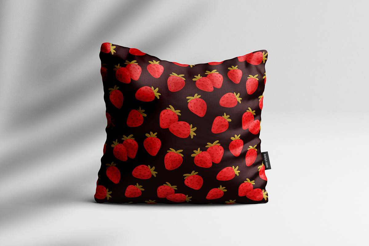 Fresh strawberry seamless pattern, a Pattern Graphic by Good Studio (Photo 5 of 5)