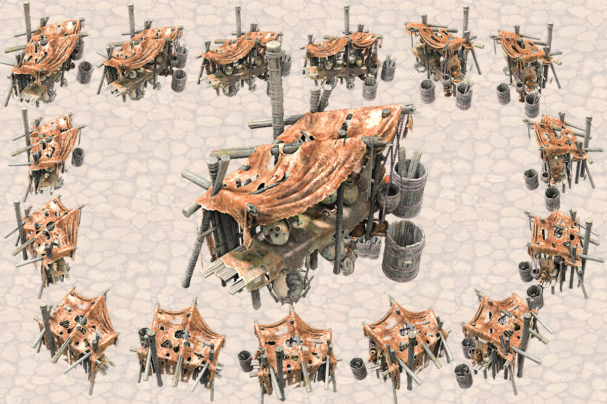 Isometric Ancient City Pack, an Object Graphic by Beatheart Creative Studio (Photo 10 of 77)
