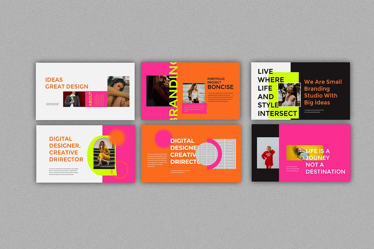 Boncise Google Slide Template, a Presentation Template by Spesifikstd (Photo 6 of 9)