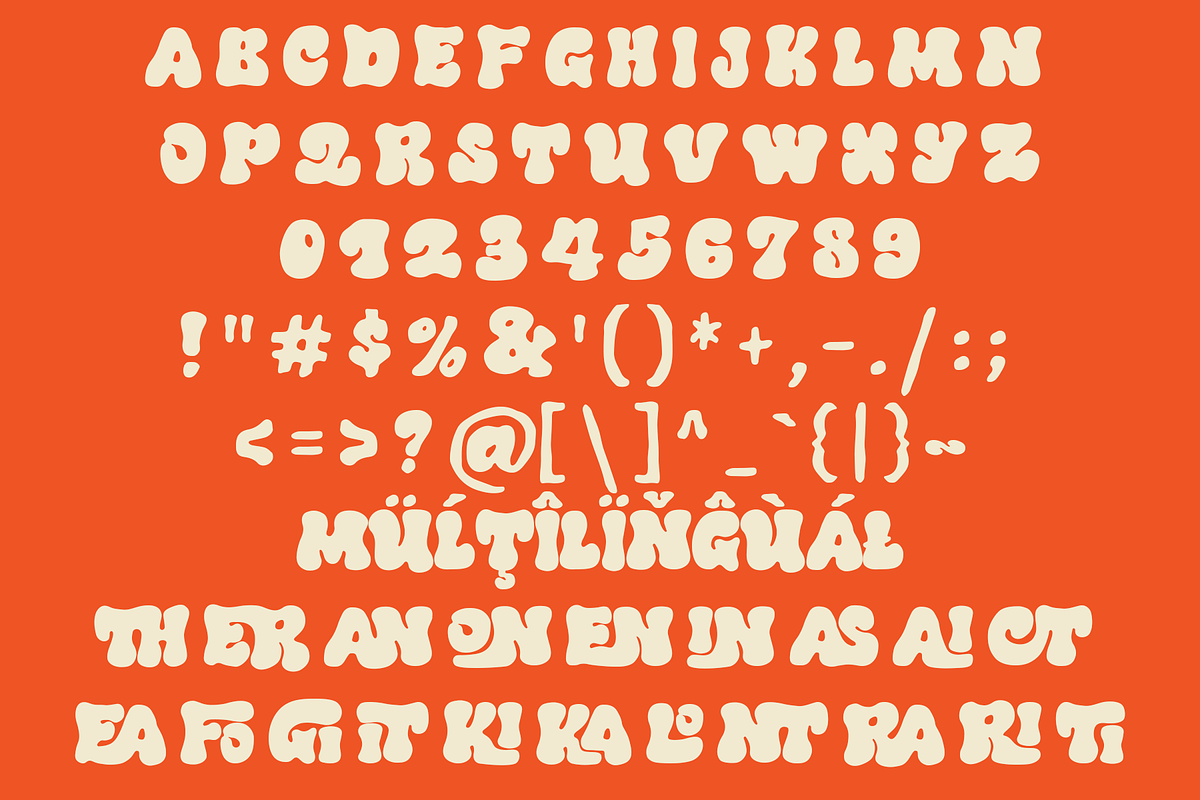 Taforen – Retro Font Duo, a Sans Serif Font by NDNL Studio (Photo 10 of 11)