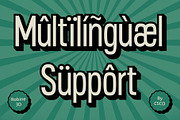 Robine 3D, a Sans Serif Font by Craft Supply Co. (Thumbnail 2 of 8)