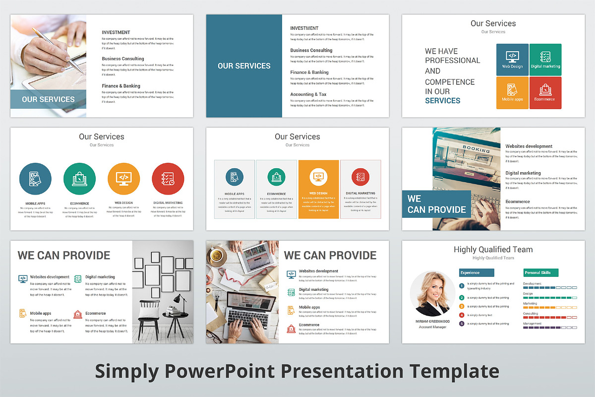 Business Bundle PowerPoint Templates, a Presentation Template by GraphicStan (Photo 6 of 40)